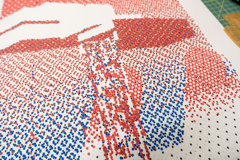 Artwork from project The Drawing Machine